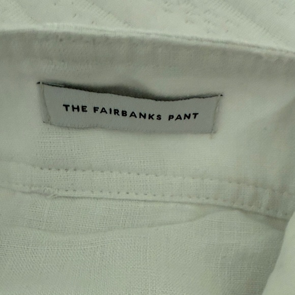 Madewell Women's High Waist White Linen Shorts - Picture 6 of 7